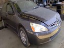 2005 HONDA ACCORD, GRAY, LX, 2.4L, V-TEC, MT.  A25130